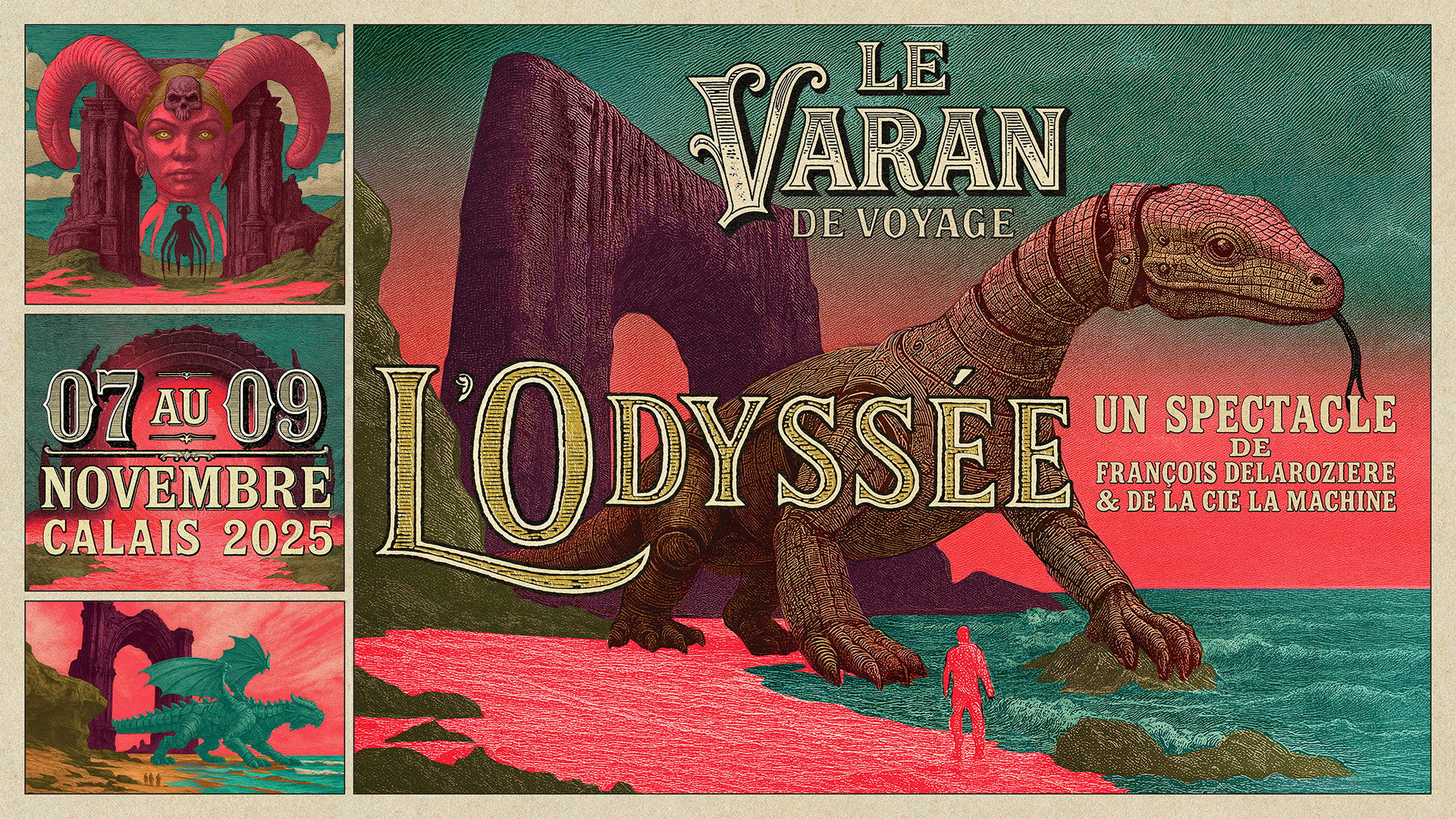 Affiche Varan de voyage