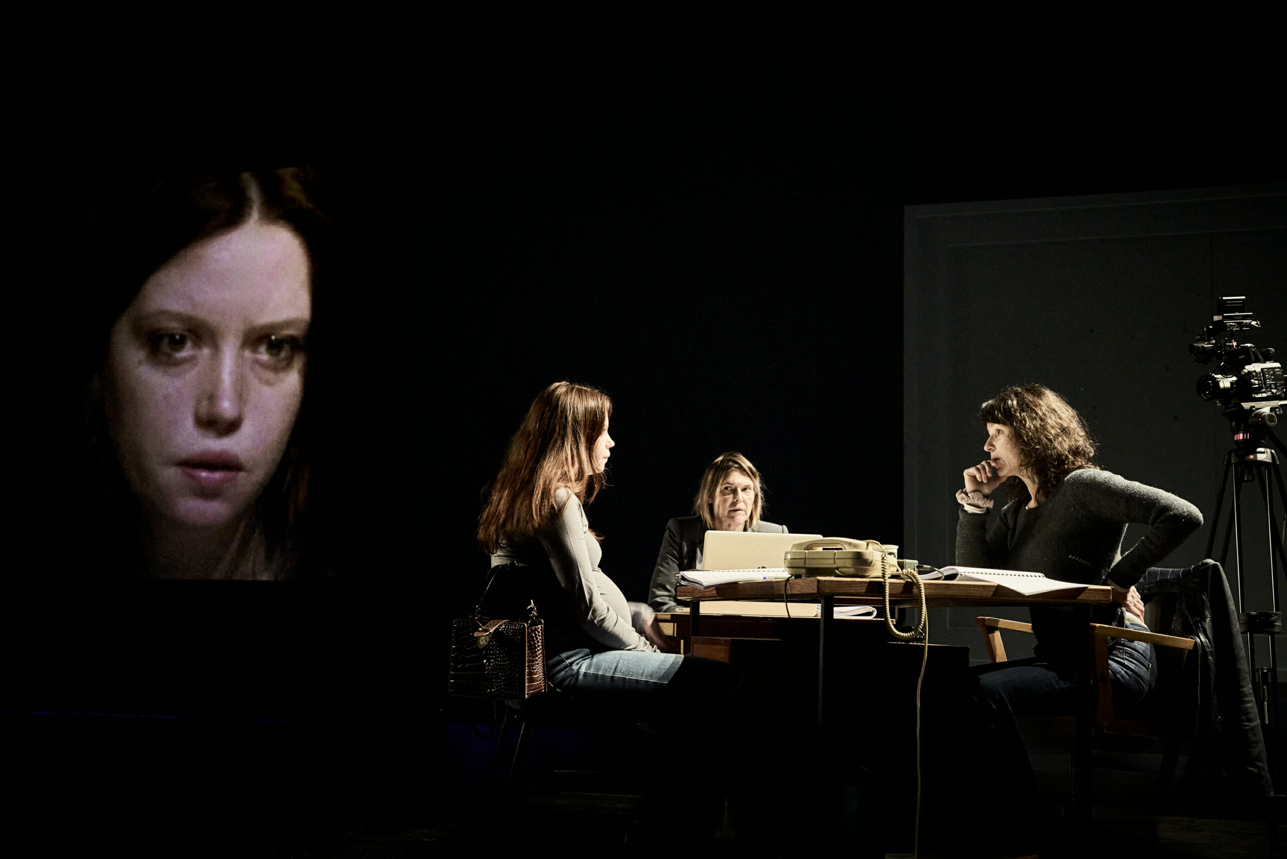 *Entre parenthèses*, photo de répétition © Christophe Raynaud de Lage